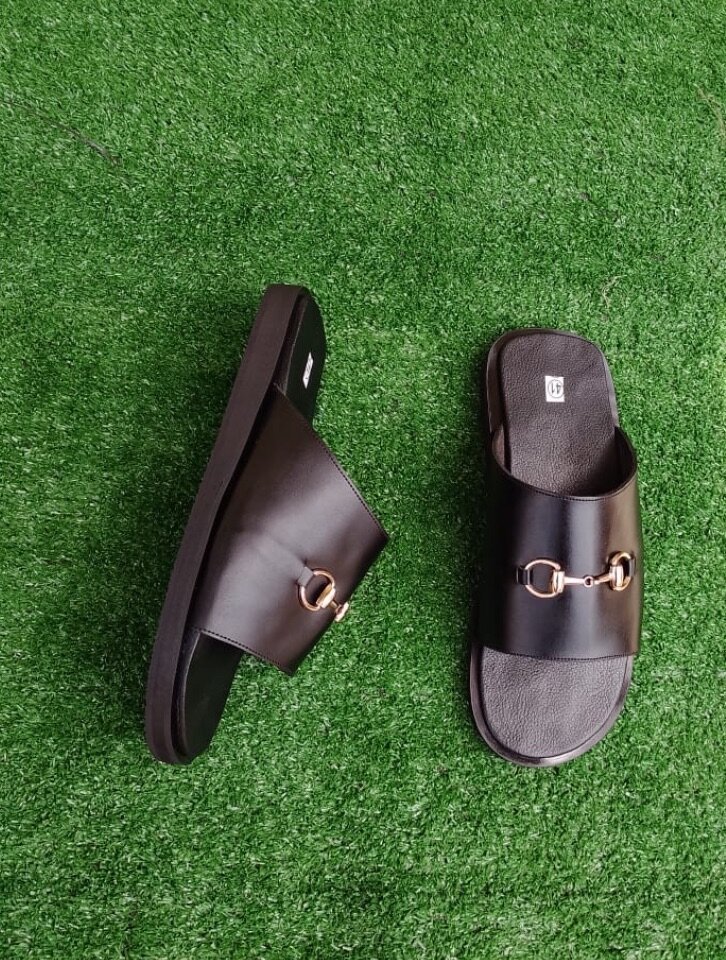 Sandales en cuir homme