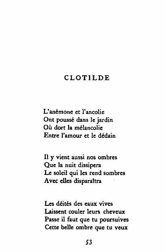 Recueil de poèmes "Alcools"