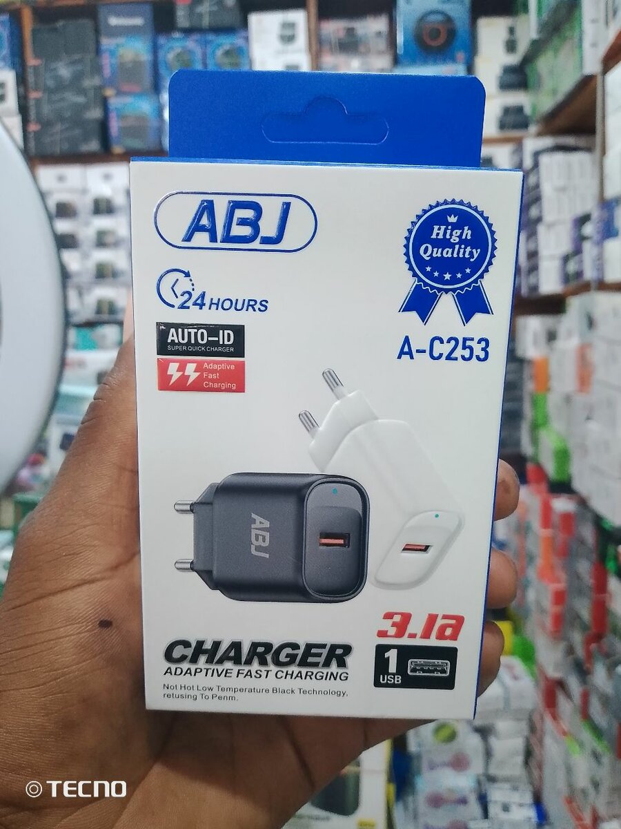 Chargeur rapide USB ABJ 3.1A