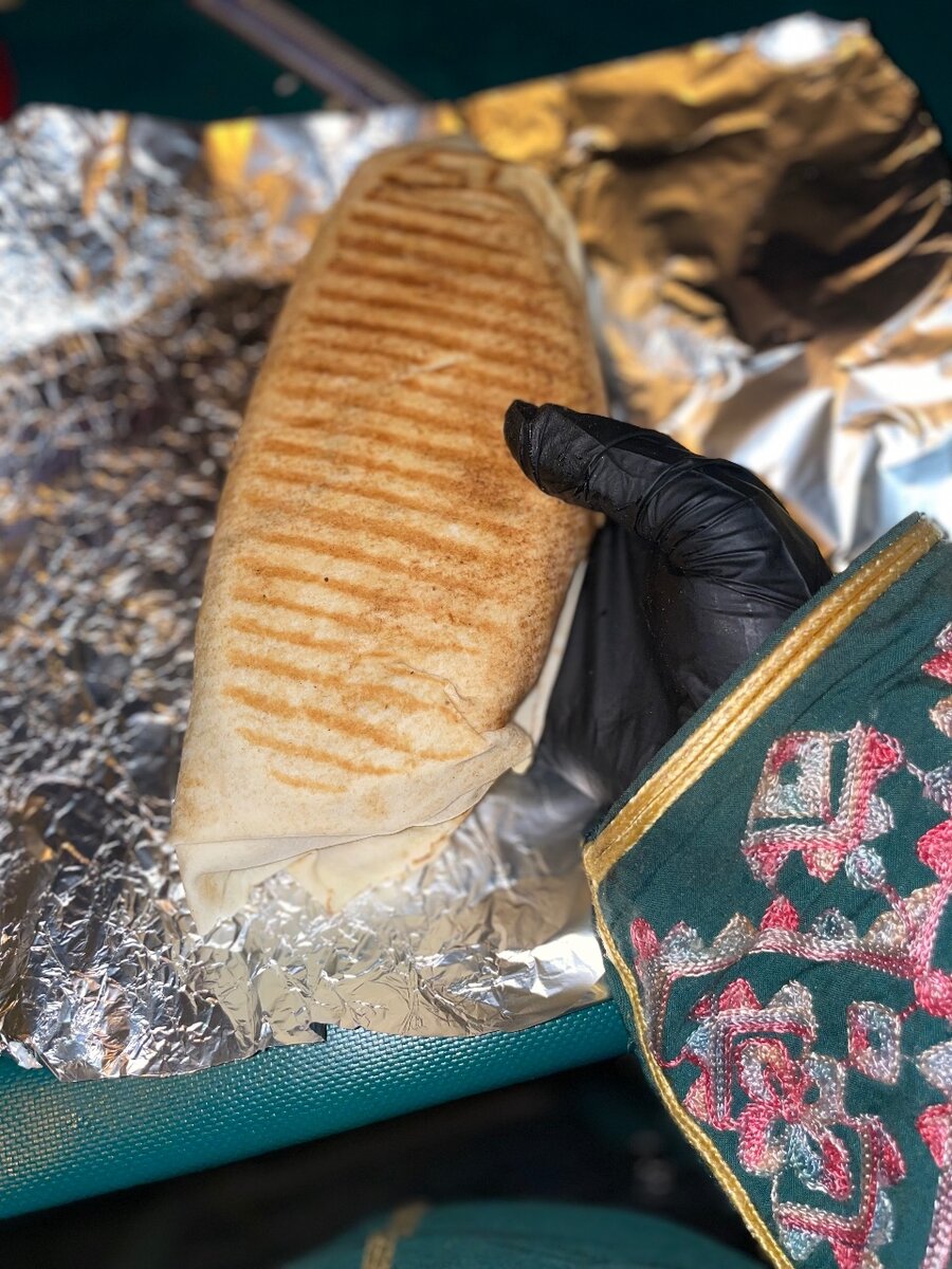 Délicieux chawarma au fromage