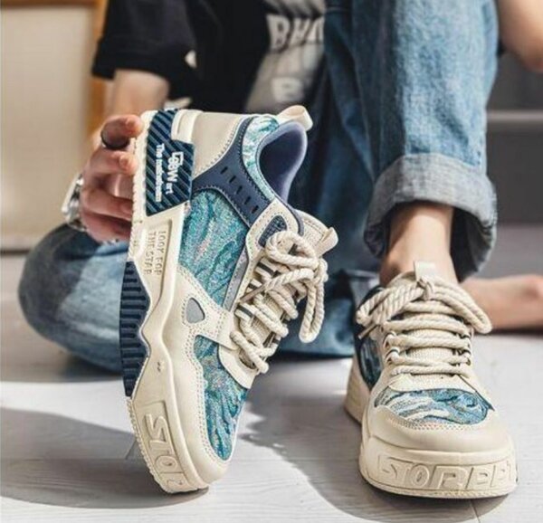 Baskets Colorées Pour Hommes