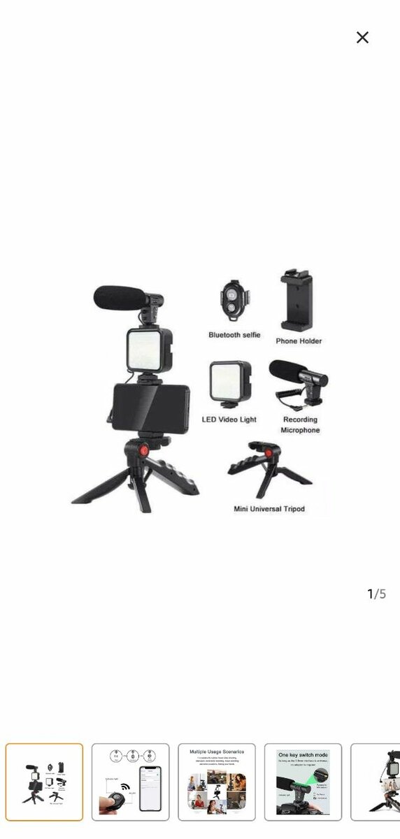 Kit Vlog Complet Smartphone