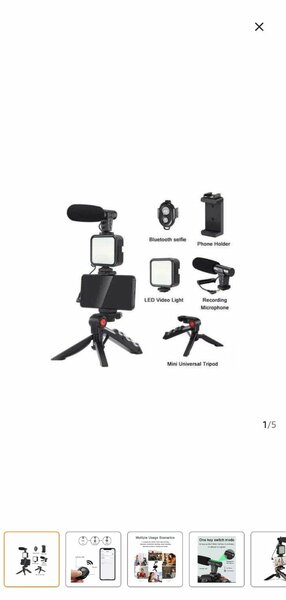 Kit Vlog Complet Smartphone