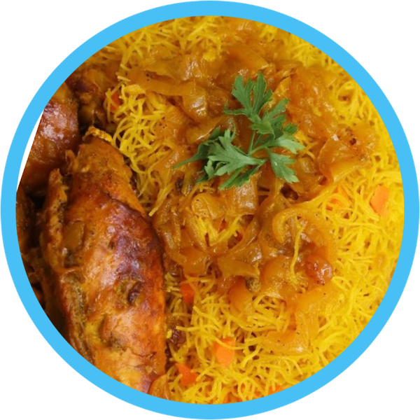 Délice de vermicelles poulet