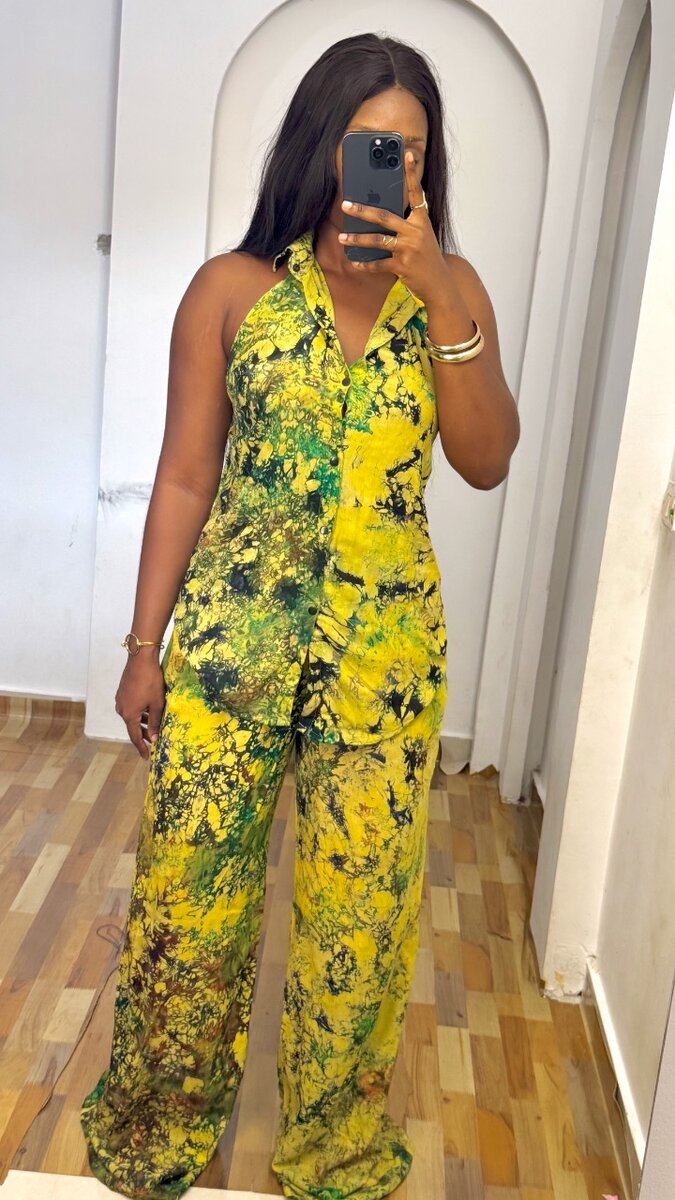 Combinaison Tie-Dye Élégante