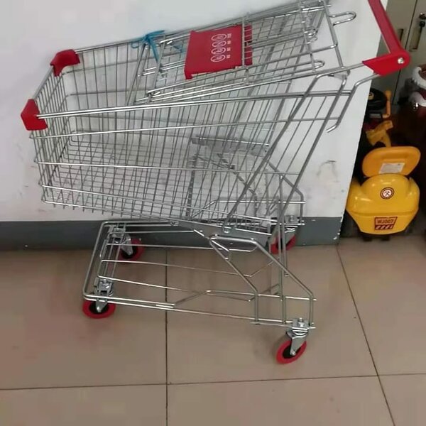 Chariot de supermarché robuste