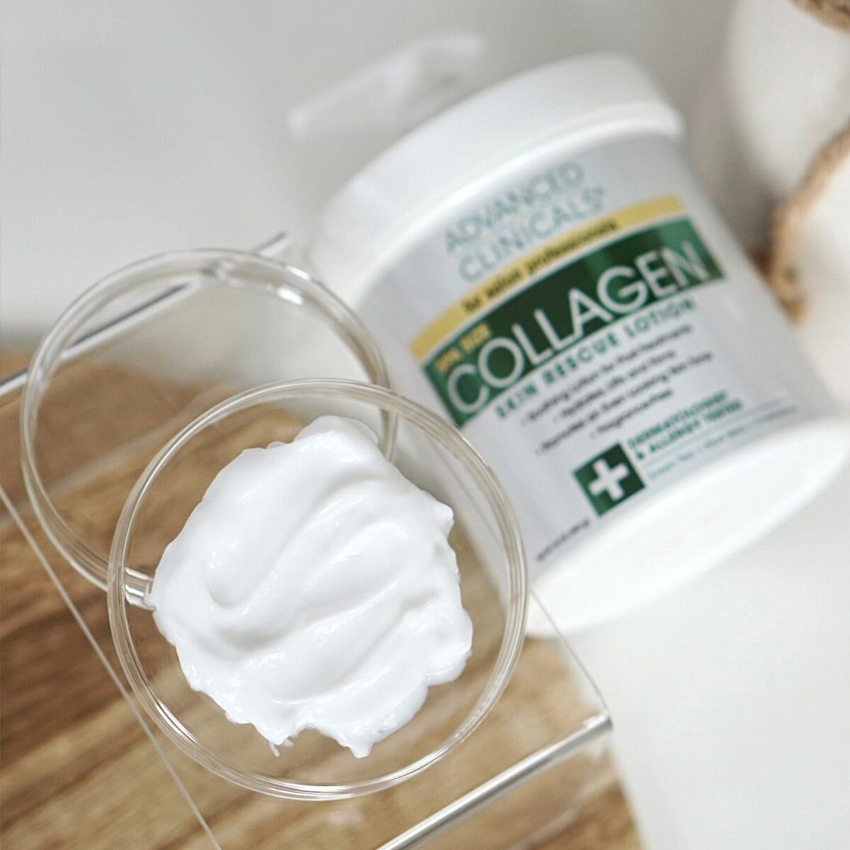 Advanced Clinicals Collagen Skin Rescue Lotion