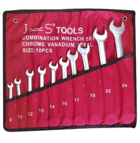 Set clés mixtes en acier