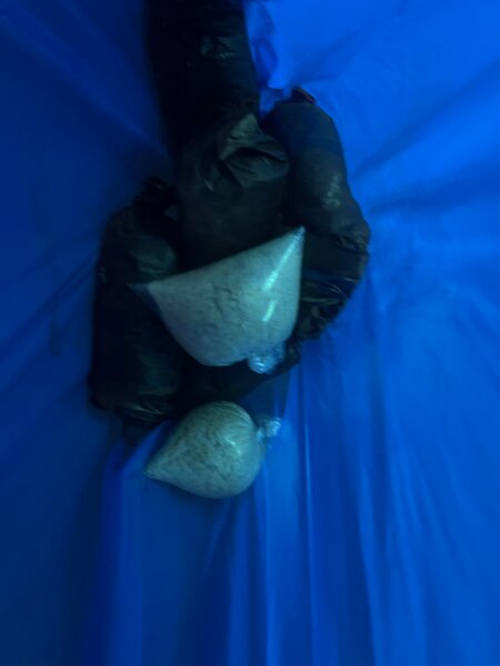 Sac de riz blanc en vrac