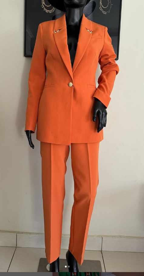 costume femme orange