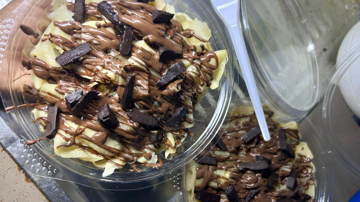 Délice de gaufre chocolatée