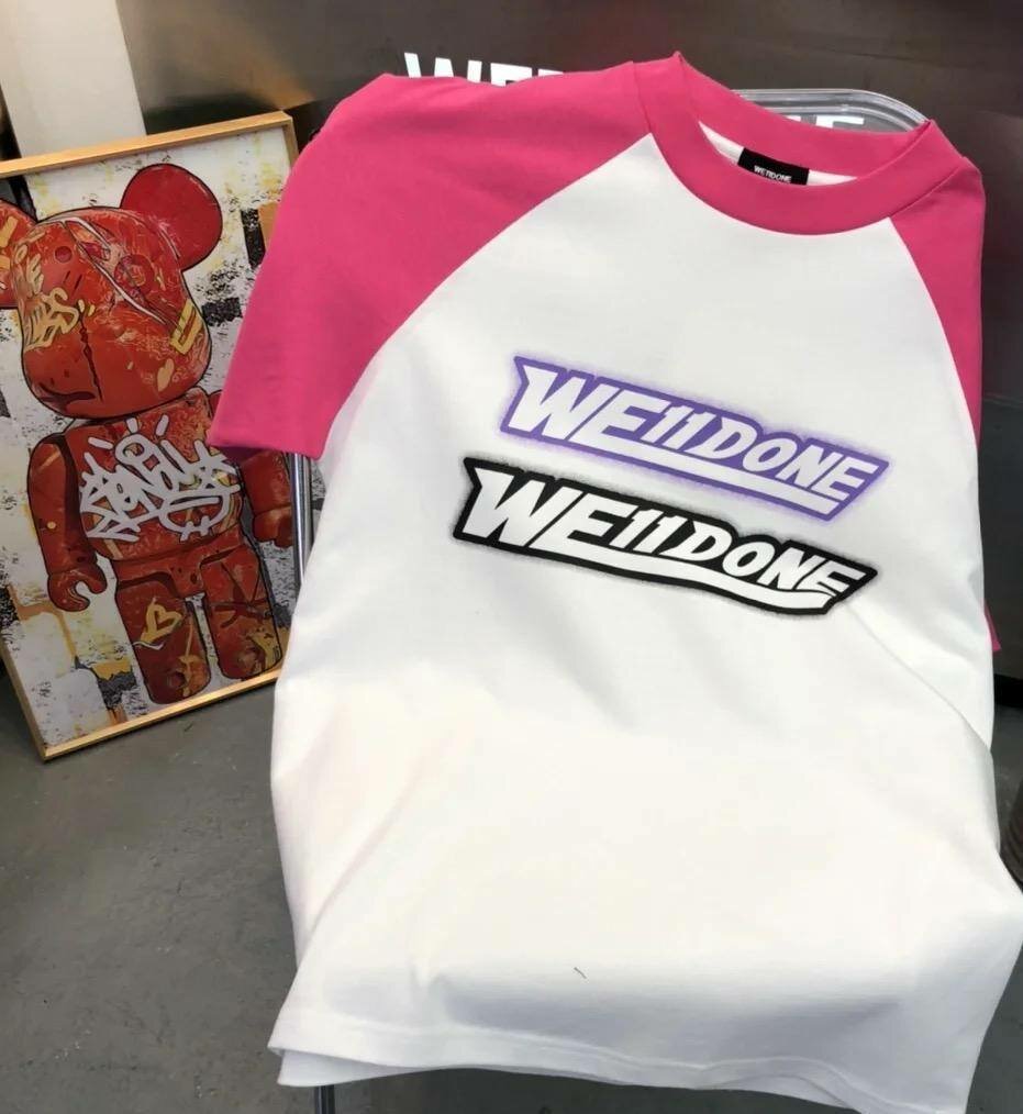 We11Done Raglan Sleeve T-Shirt