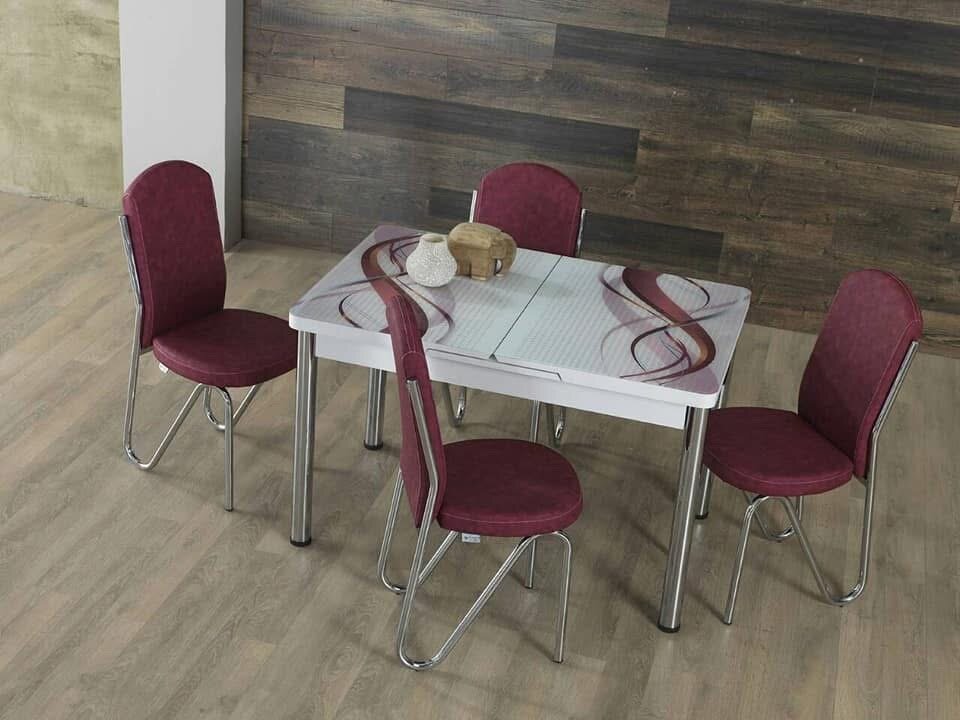 Table à manger moderne 4 place