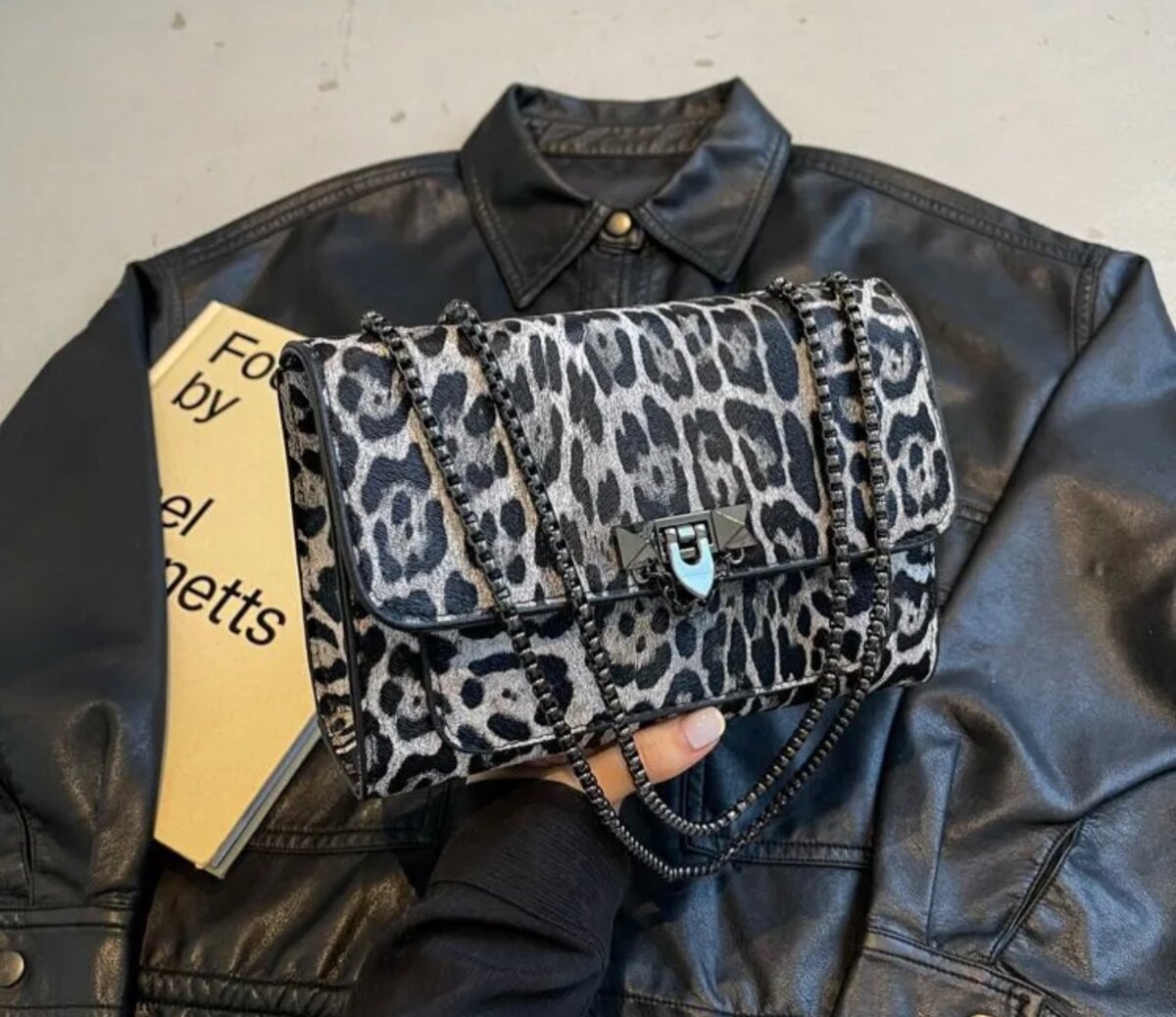 Леопардовая сумочка