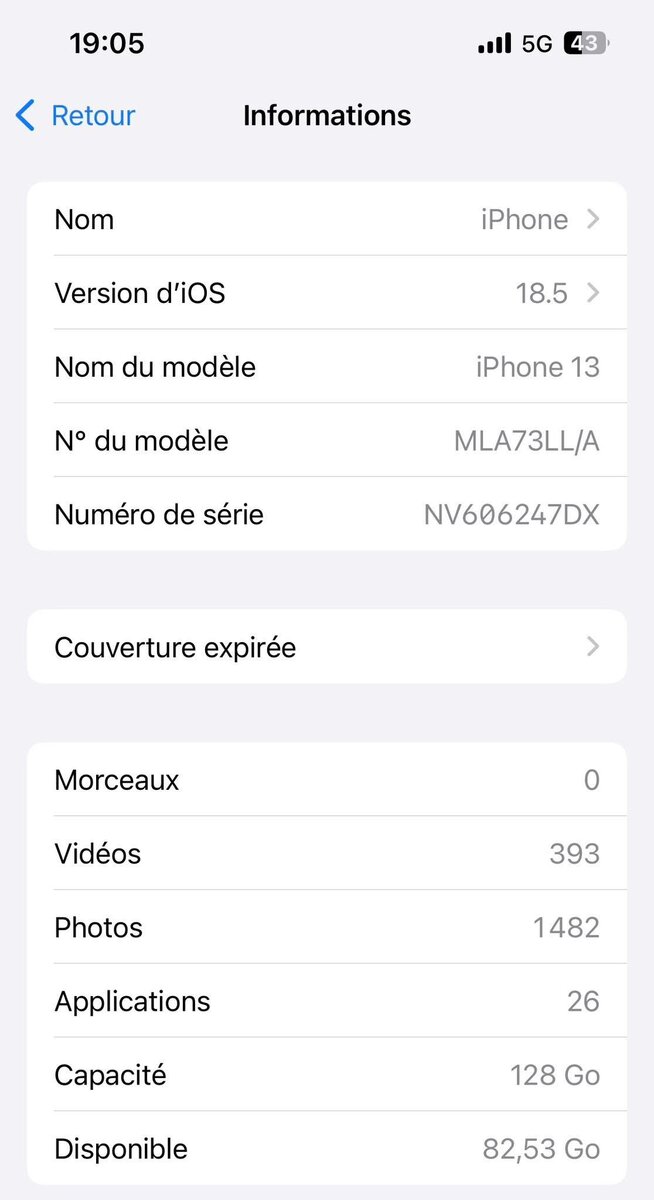 iPhone 13 simple rose