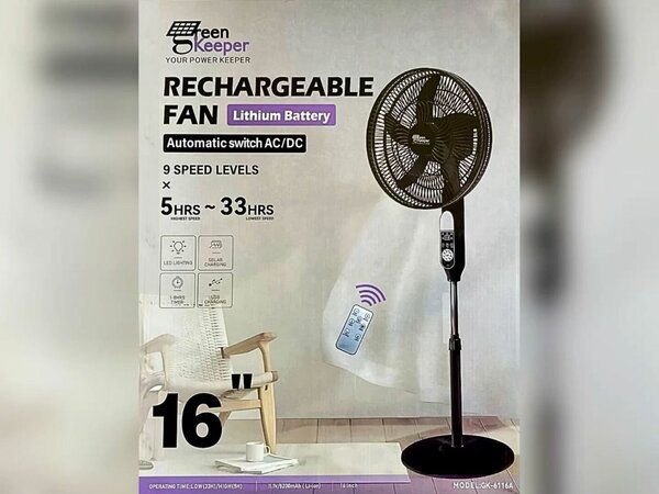 Ventilateur Rechargeable