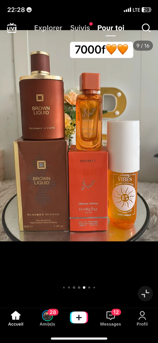 Lot de Parfums et Brumisateurs