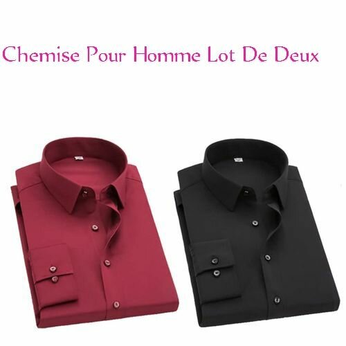 Chemise Pour Homme Lot De Deux