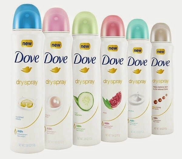 Dove deodorant