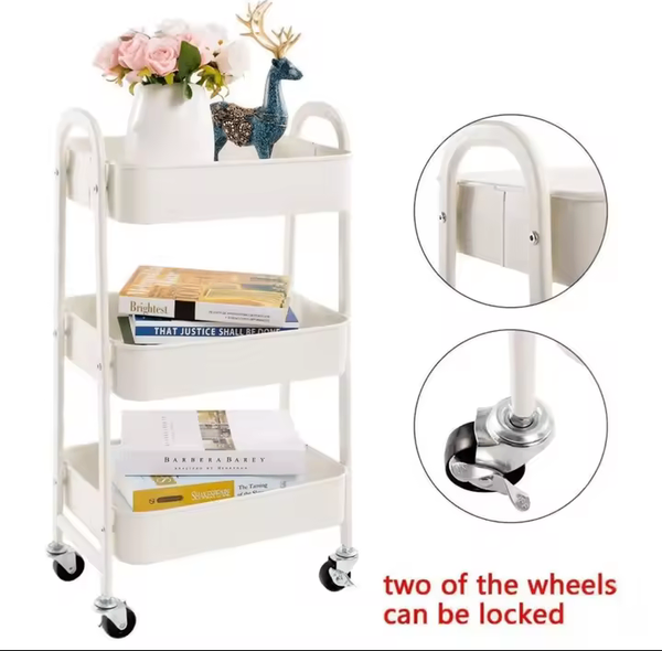 Chariot de Rangement à Roulettes