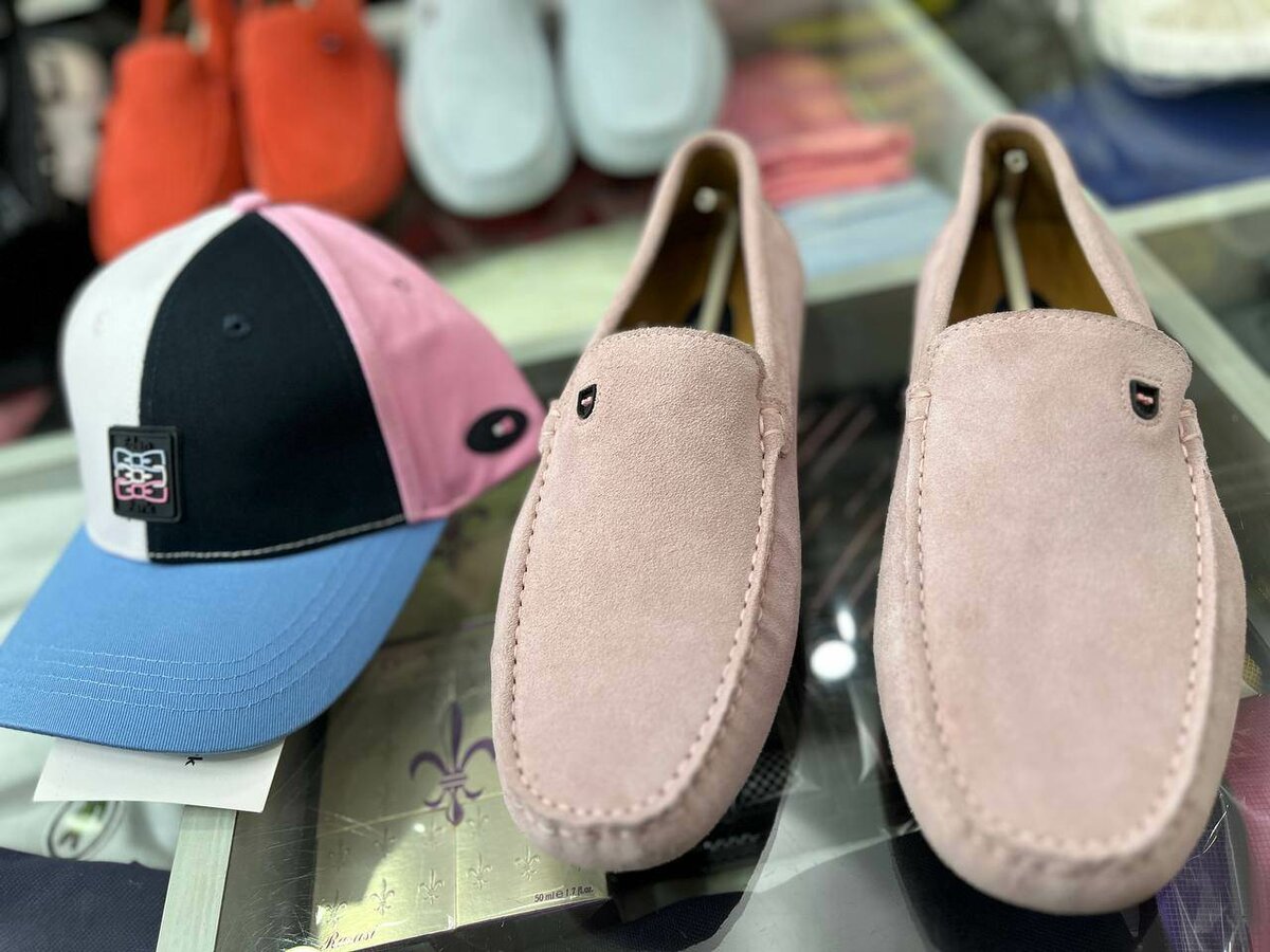 Mocassins en daim élégants