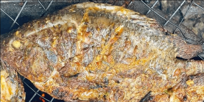 Poisson Carpe Braisé