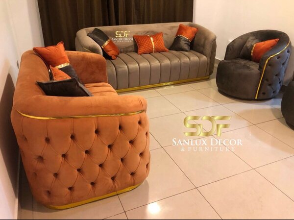LUXURIOUS SOFA SET 3,2,1,1