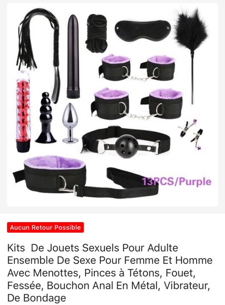 Kit de Bondage Érotique