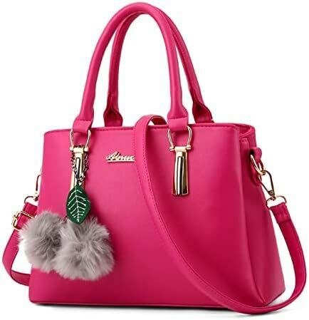 Sac à main élégant avec pompons