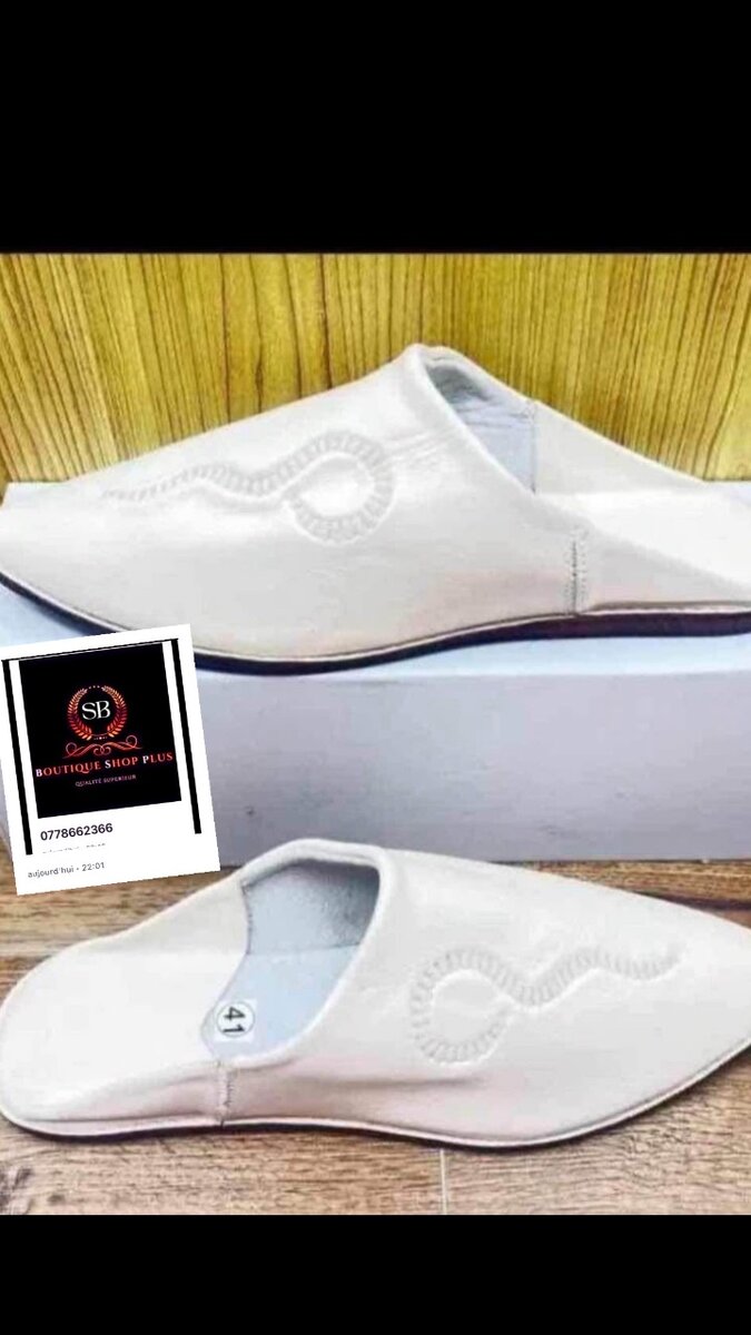 Sandales babouche authentique