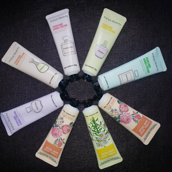 Perfume scented qnd floral scented hand lotions