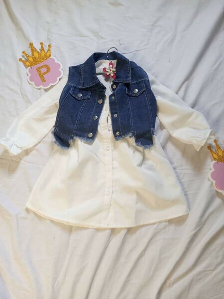 Ensemble coloré fille élégant