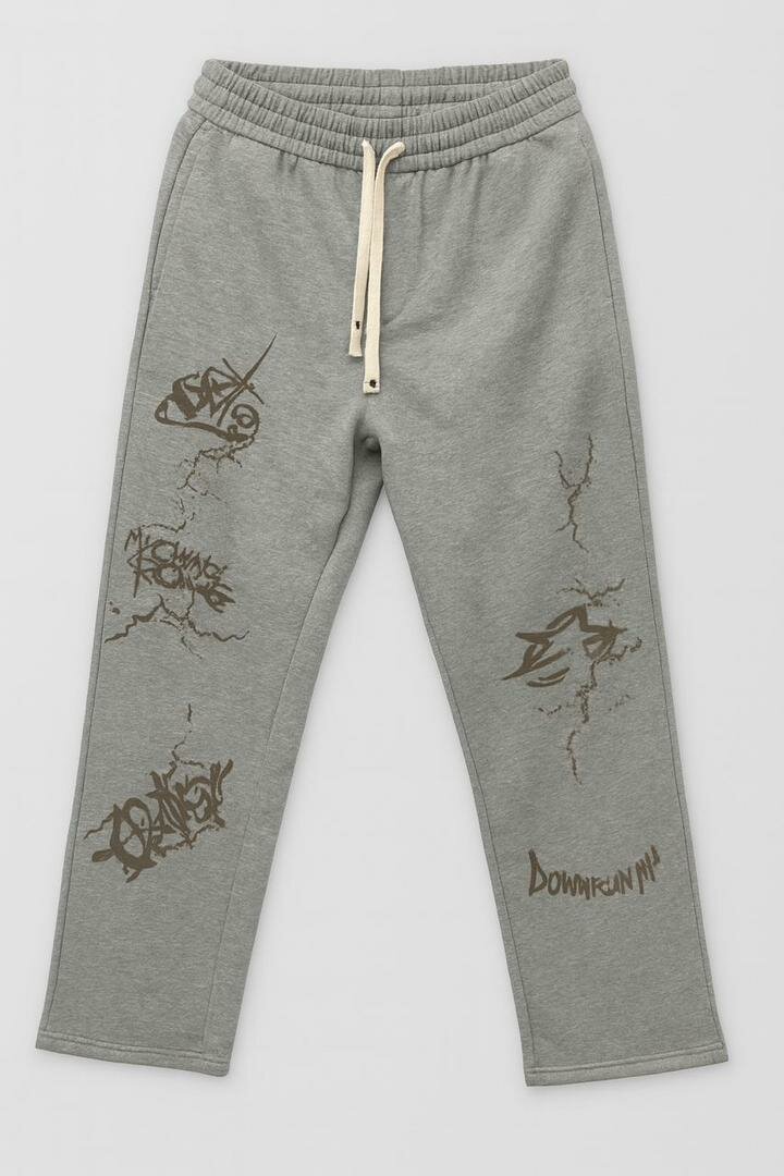 Pantalon de jogging graffiti
