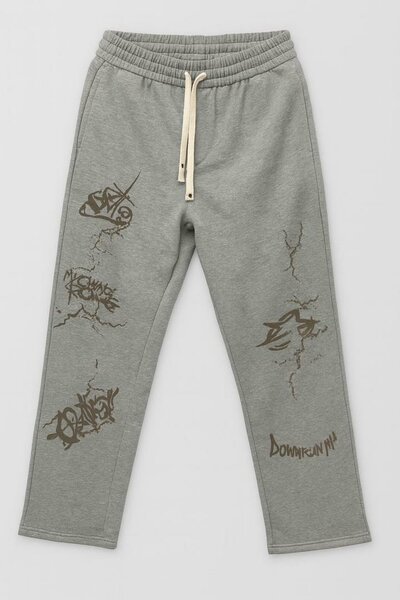 Pantalon de jogging graffiti