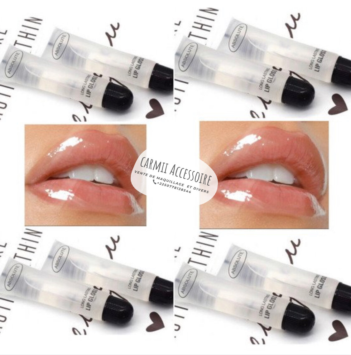 Gloss à Lèvres Transparent