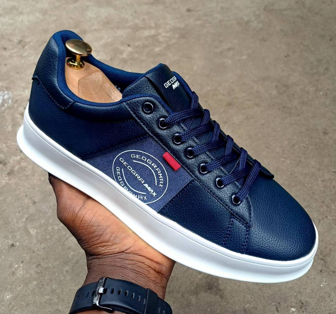 Sneakers en cuir élégants