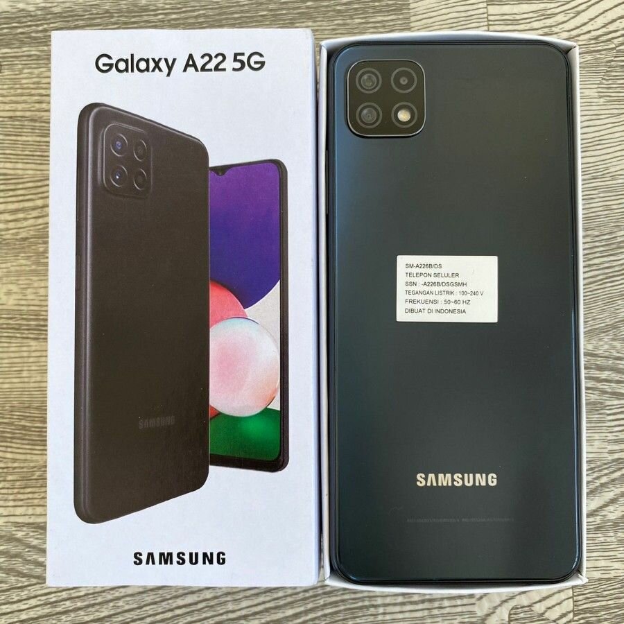 Galaxy A22 256gb dual sim fresh in box 5000mAh capacity all