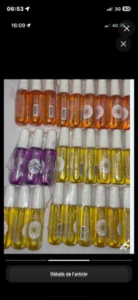 Sprays désinfectants colorés