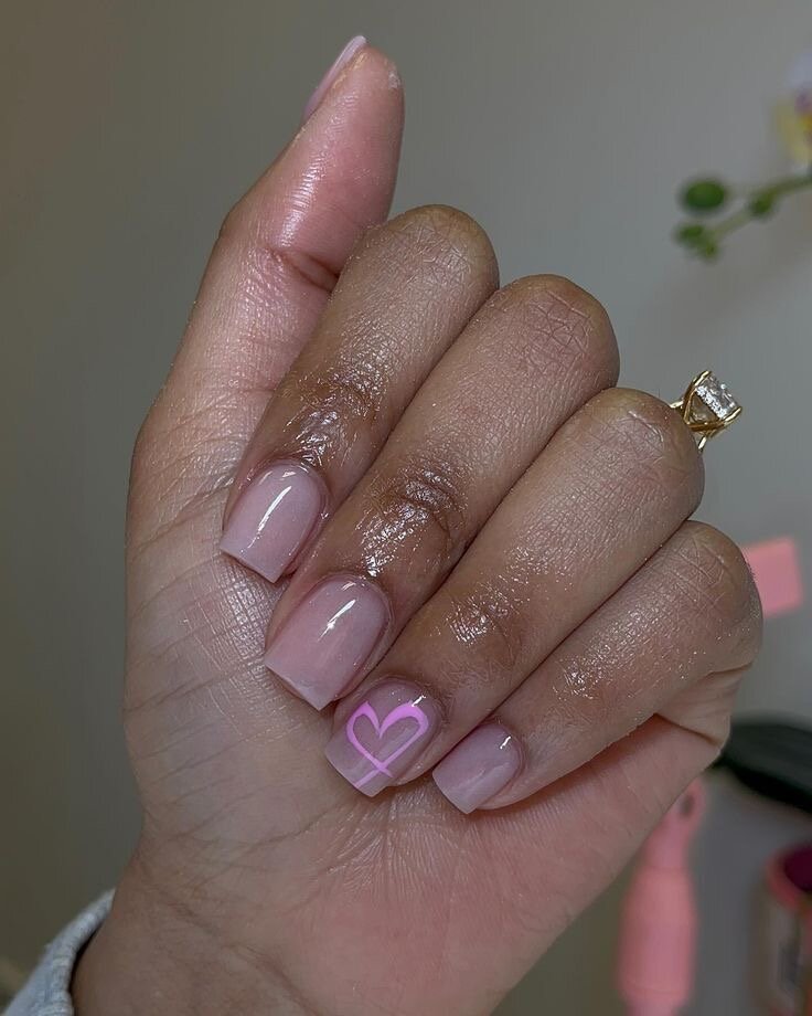 Pose ongle élégante