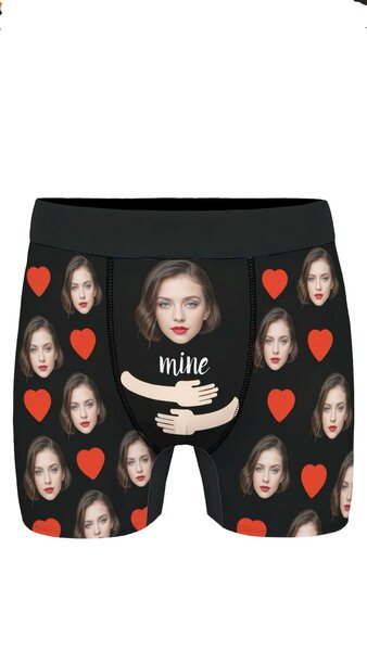 Caleçons personnalisés visage