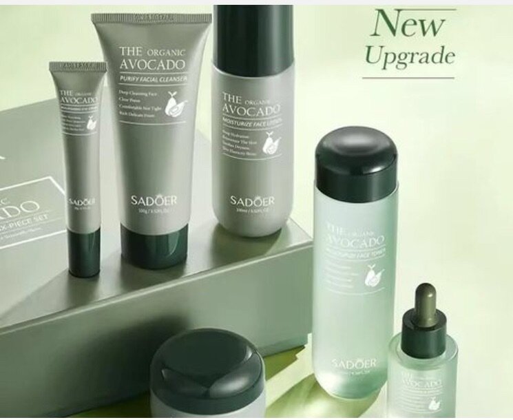 Avocado skincare set
