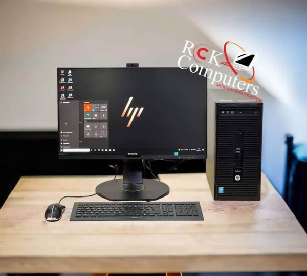 HP Ordinateur de Bureau Complet