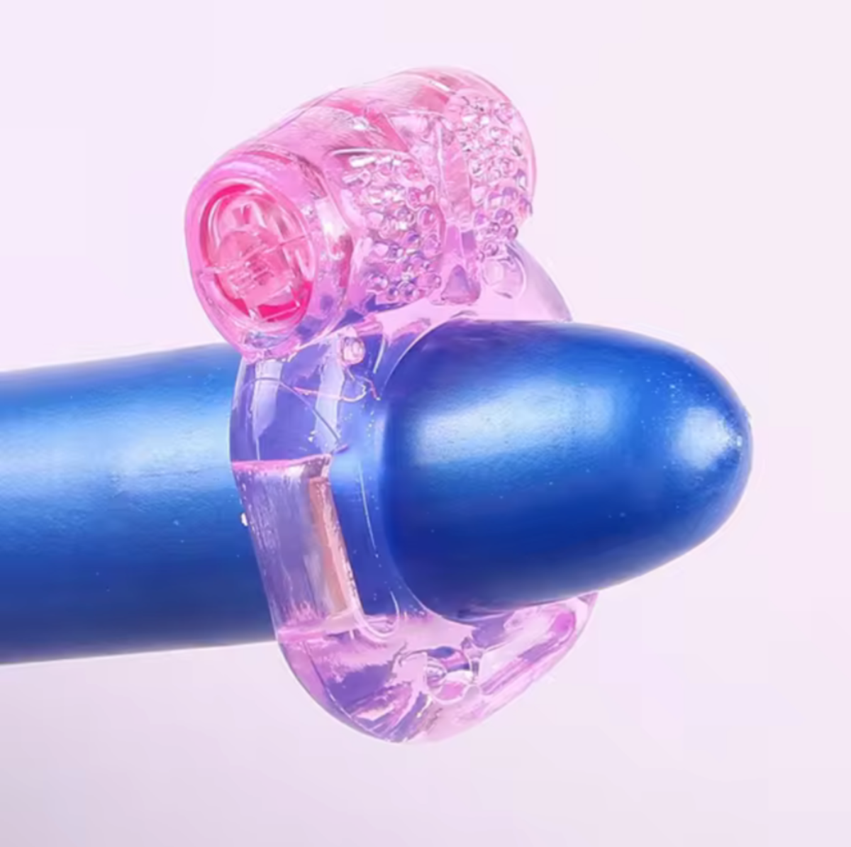 Anneau Vibrant de Plaisir Rose