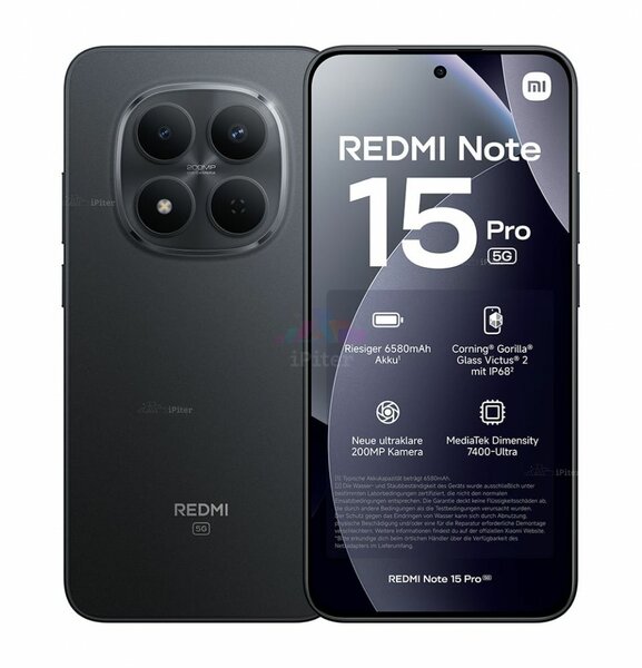 Smartphone Redmi Note 15 Pro 5G