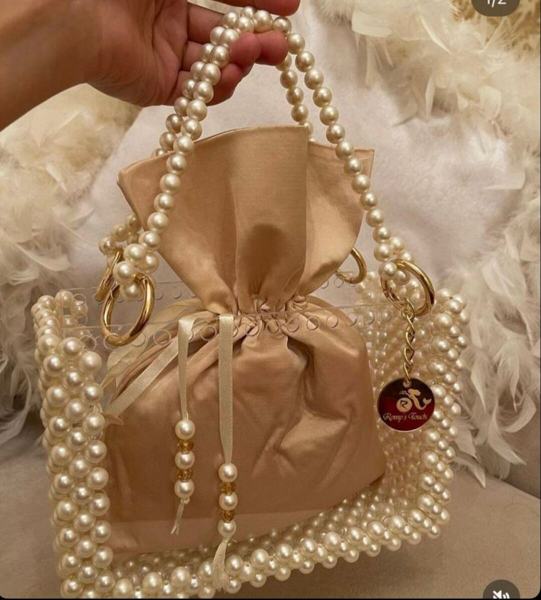 Sac en perles élégant