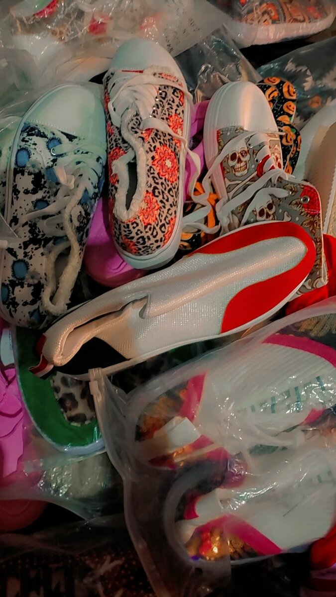 Baskets tendances imprimées