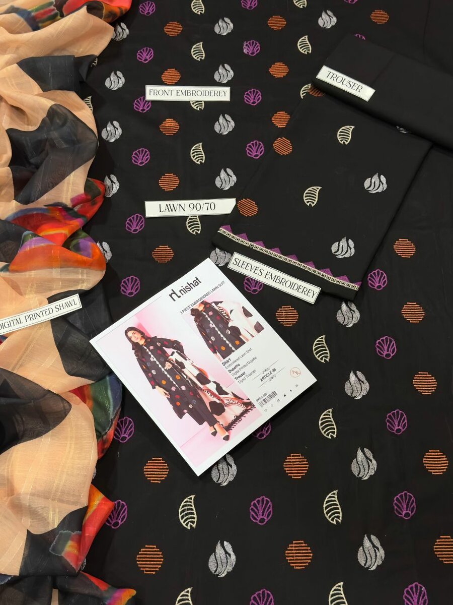 Airjet lawn embroidery dc free