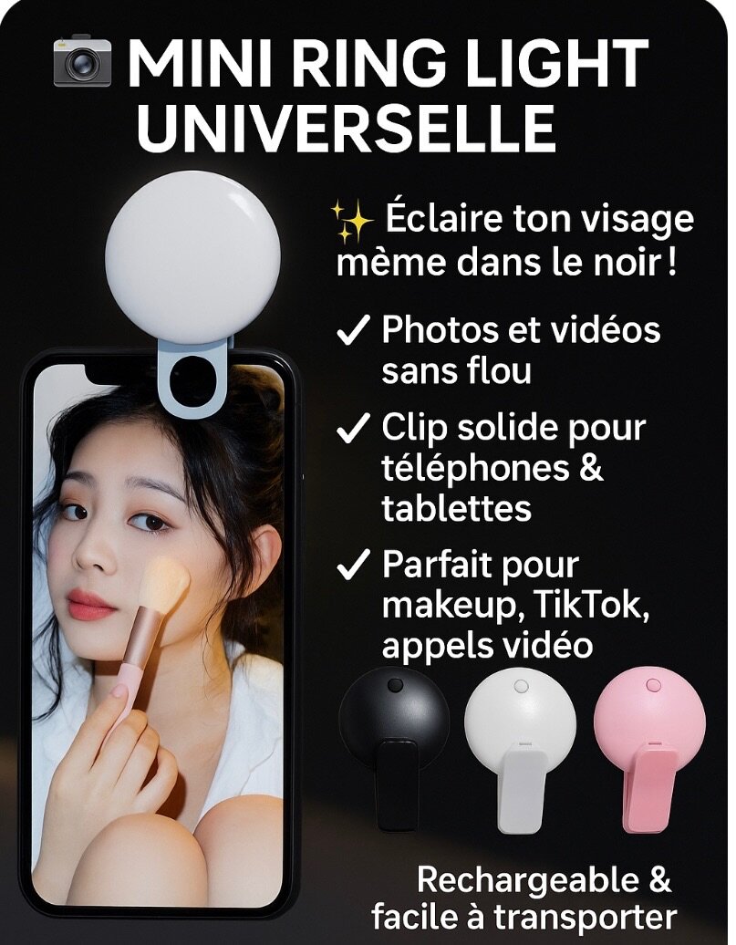 Mini lampe selfie