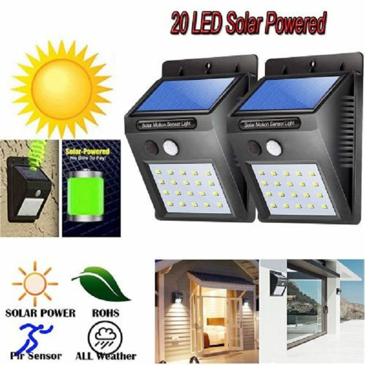Rechargeable Solar Light