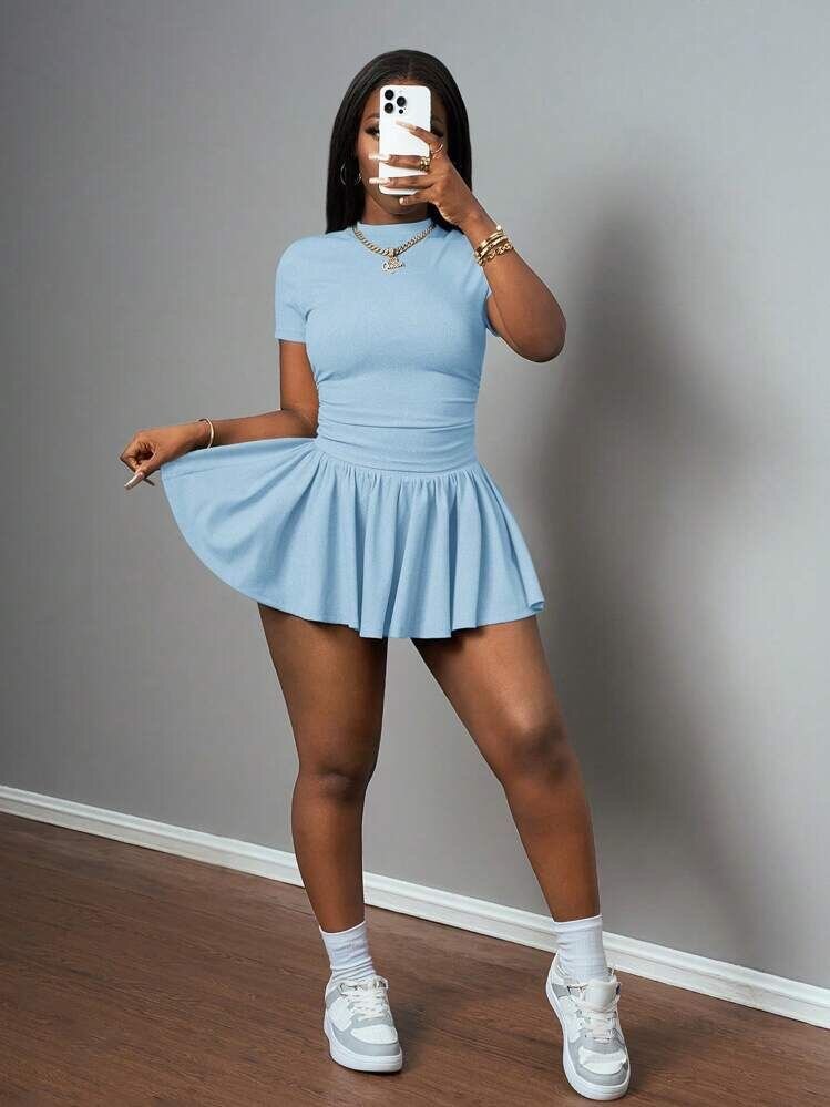 Robe patineuse élégante